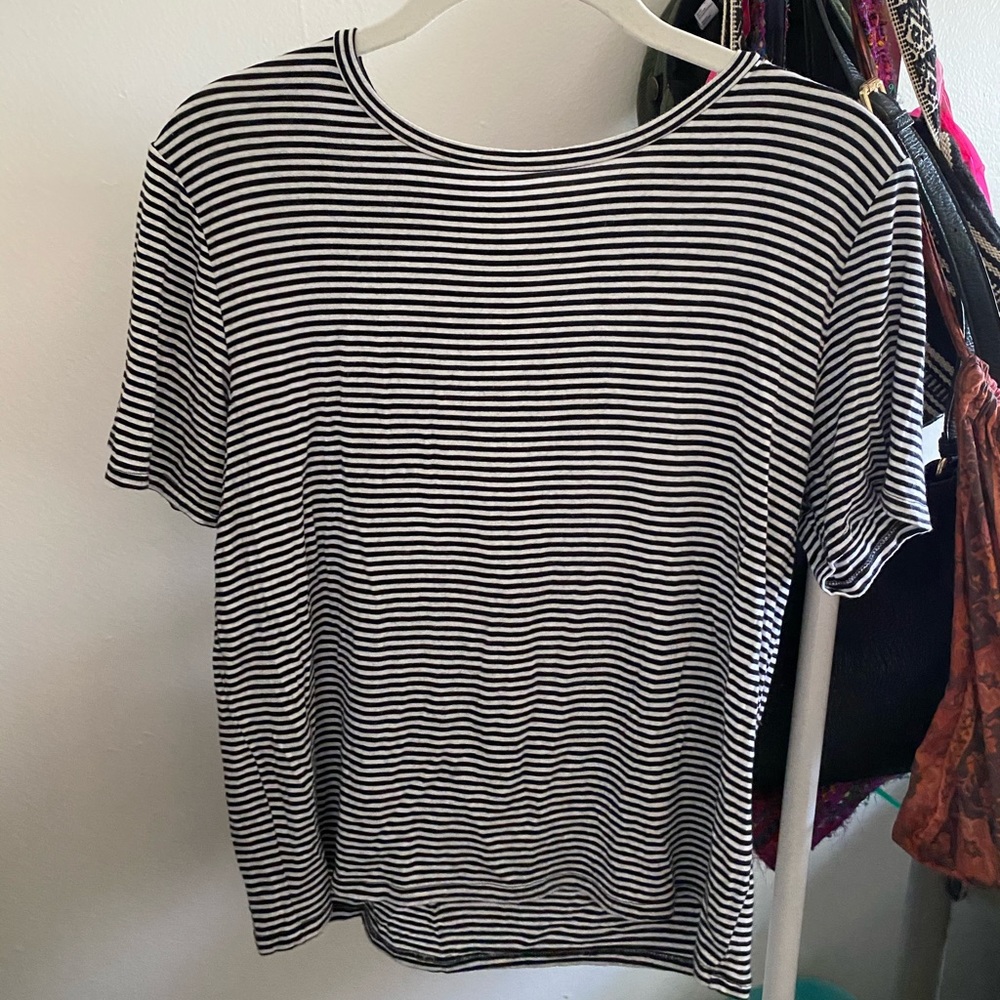 A&F striped tee